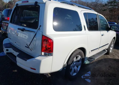 2014 Nissan Armada Sv z USA, uszkodzony, nr VIN 5N1BA0ND2EN613793